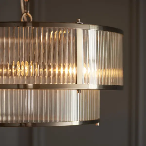 Ridgeton 5 Light Pendant in Antique Brass