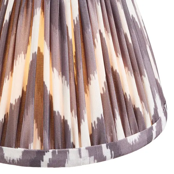 Zigzag 160mm Pearl Grey Tapered Shade