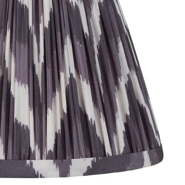 Zigzag 200mm Pearl Grey Tapered Shade