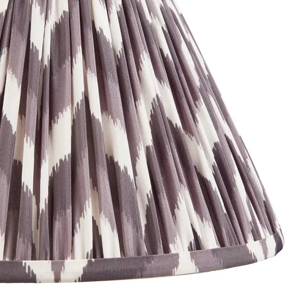 Zigzag 300mm Pearl Grey Tapered Shade
