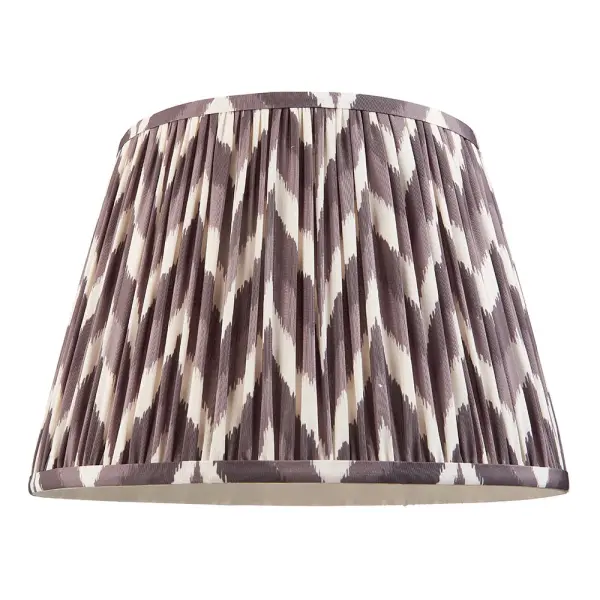 Zigzag 350mm Pearl Grey Tapered Shade
