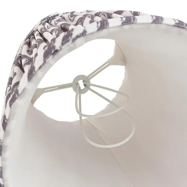 Ripple 160mm Pearl Grey Tapered Shade