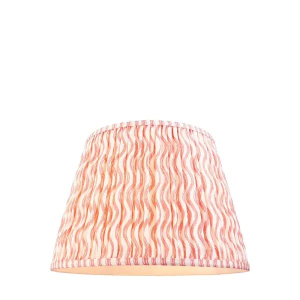 Ripple 400mm Coral Pink Tapered Shade