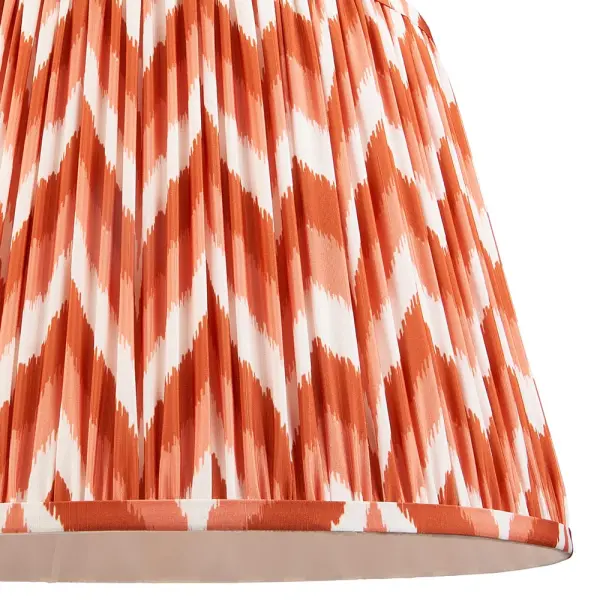 Zigzag 400mm Apricot Tapered Shade