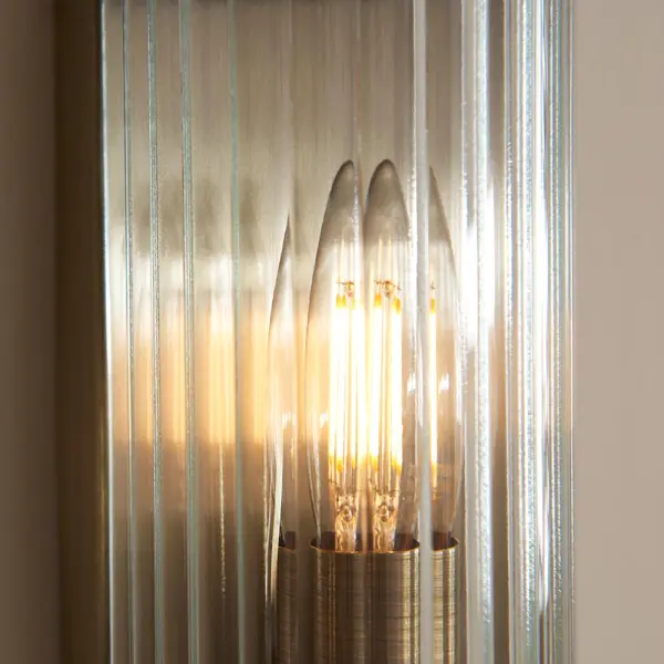 Ridgeton Single Antique Brass Wall Light