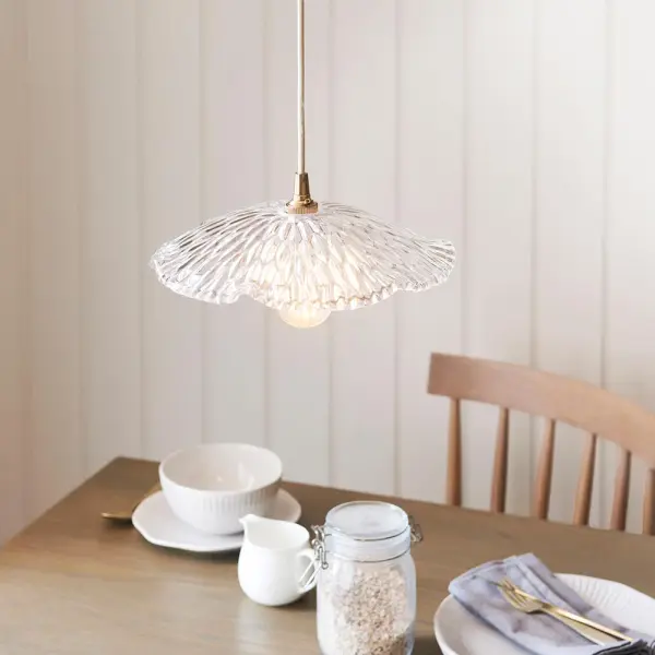 Orchid Easyfit Decorative Glass Shade