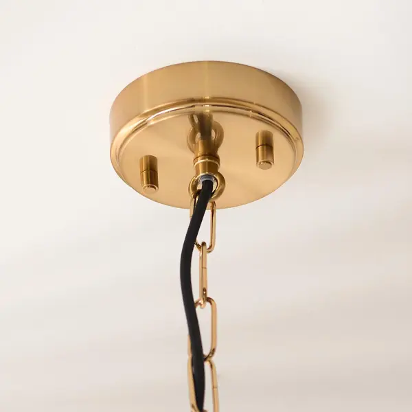 Hammond Large Single Glass Pendant