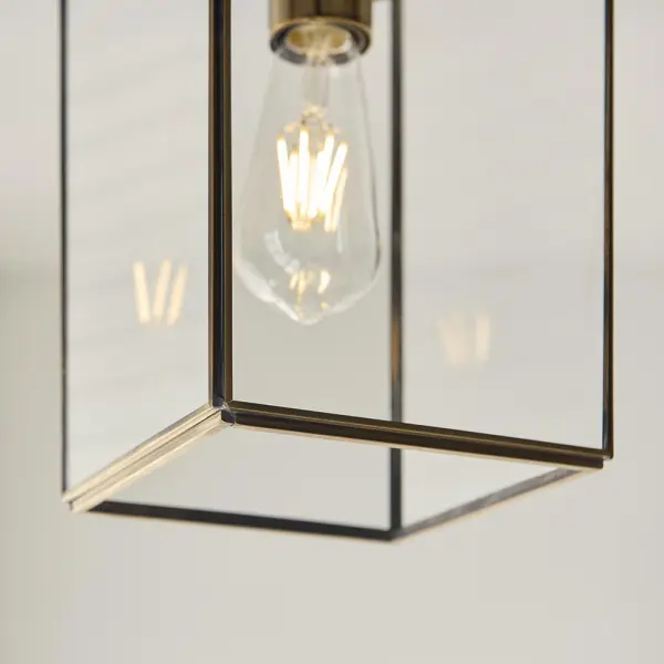 Hammond Small Single Glass Pendant