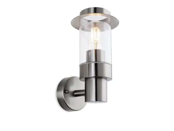 Darwin Stainless Steel Wall Light IP44