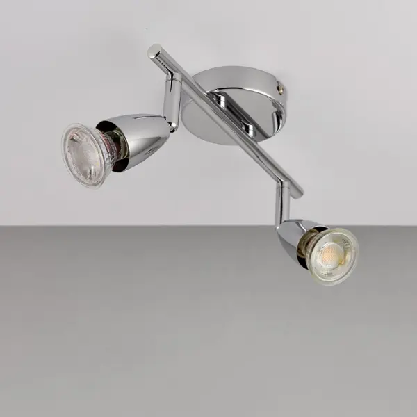 Amalfi 2 Light Spotlight Bar in Chrome