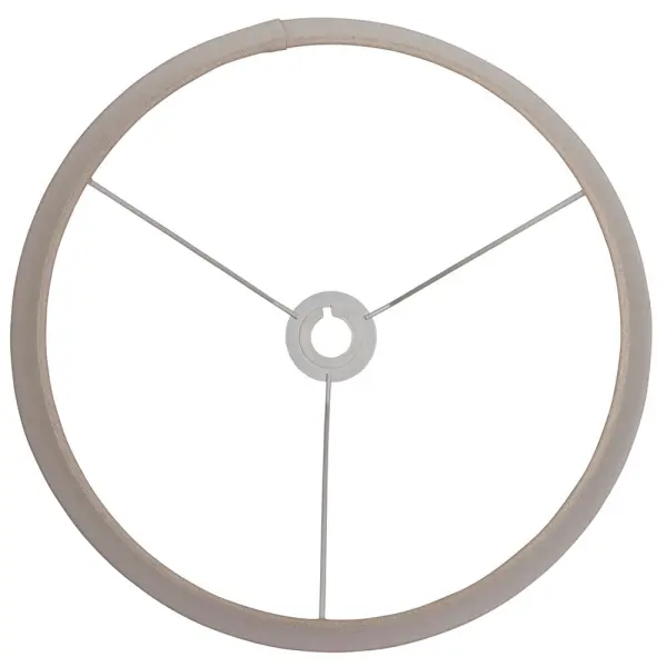 Cici 18 inch Tapered Shade in Ivory Linen
