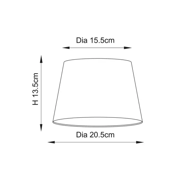 Cici 8 inch Shade Grey