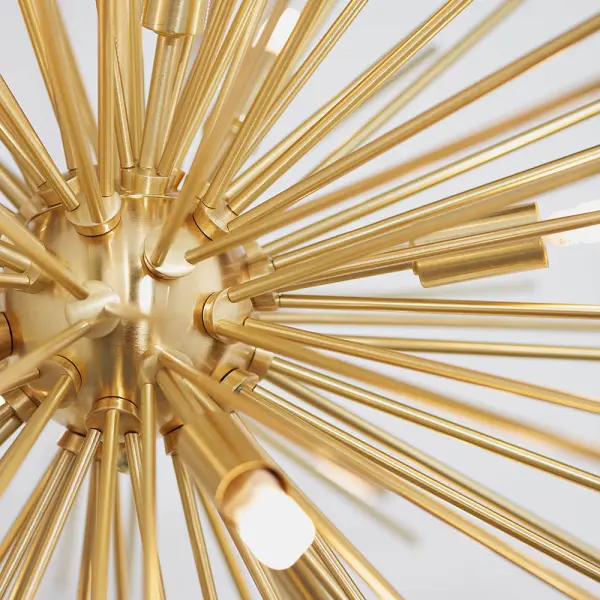 Orta 9 Light Pendant in Gold
