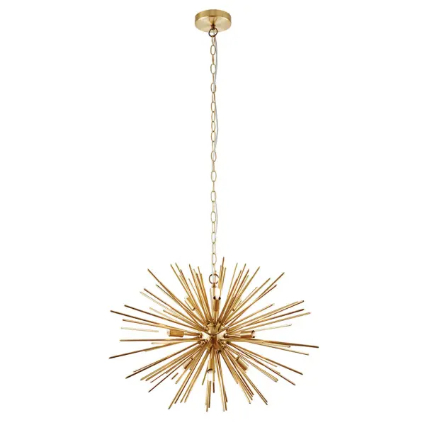 Orta 9 Light Pendant in Gold