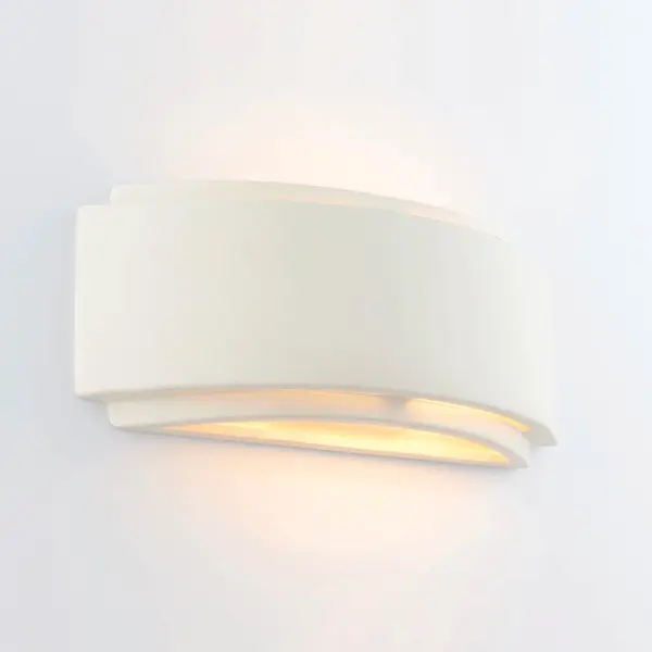 Gianna White Ceramic Wall Light