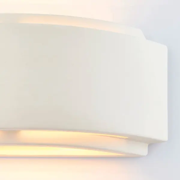 Gianna White Ceramic Wall Light