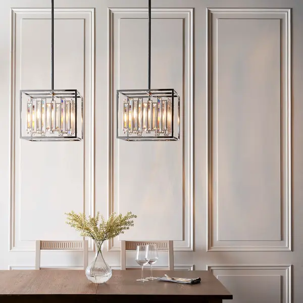 Acadia 4 Light Crystal Pendant