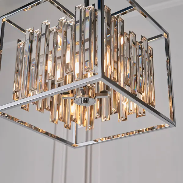 Acadia 4 Light Crystal Pendant