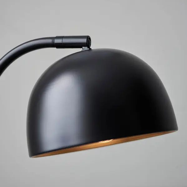 Brodey Table Lamp in Matt Black Finish