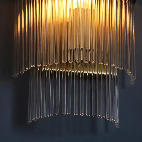 Marietta Antique Brass Wall Light