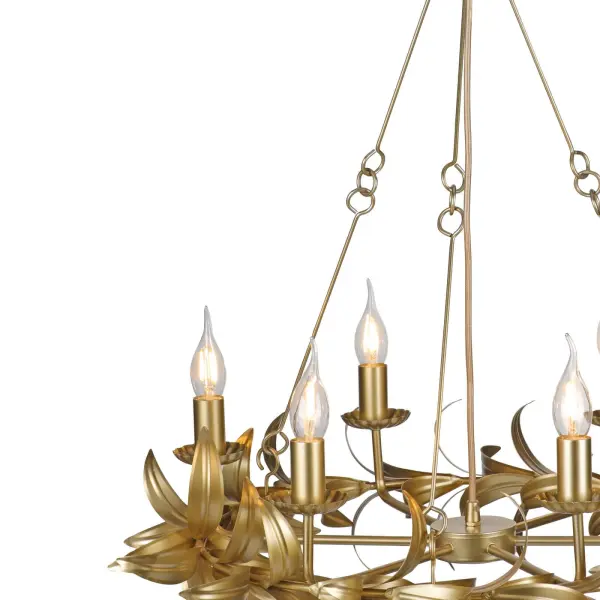 Nadria 6 Light Satin Gold Pendant