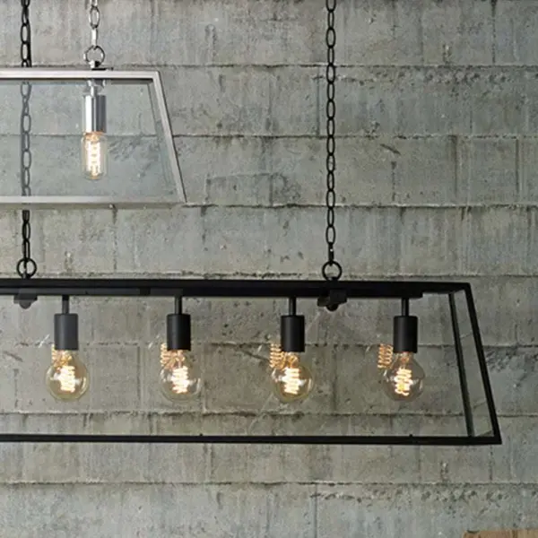 Academy 5-Light Black Pendant