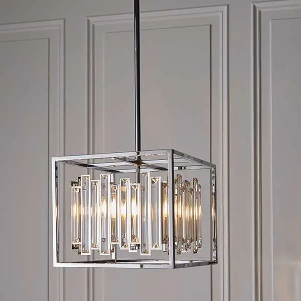 Acadia 4 Light Crystal Pendant