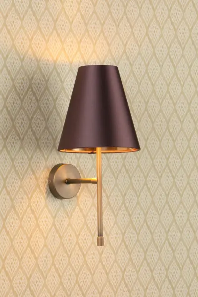 Aix Antique Brass Wall Light Bracket Only