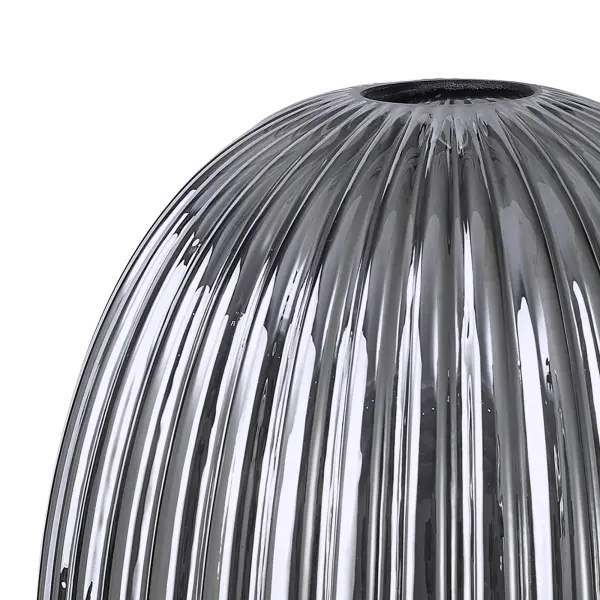 Meel 20cm Almond Smoked Glass Shade