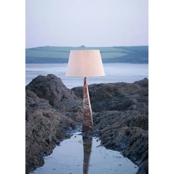Aztec Table Lamp Copper Base Only