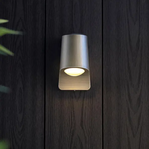 Tommy Aged Pewter LED Wall Light IP44