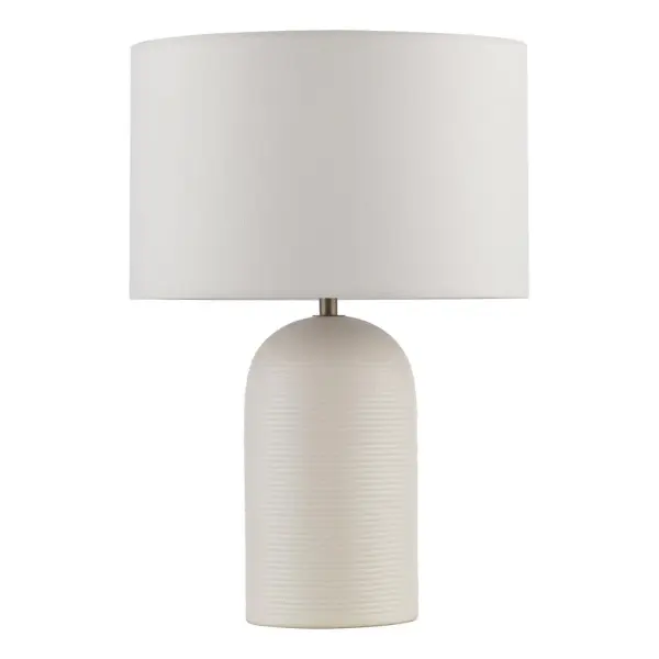 Bayonne Ivory Drum Shade 25cm