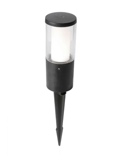 Carlo 250 mm Black Clear LED 3.5W Bollard Spike Light
