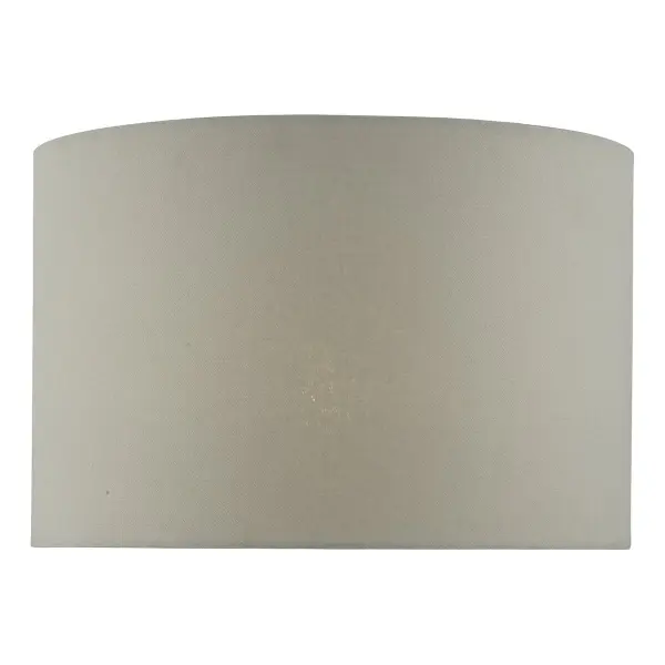 Cassandra Grey Cotton Drum Shade 40cm