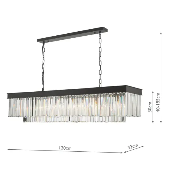 Celeus 6 Light Bar Pendant