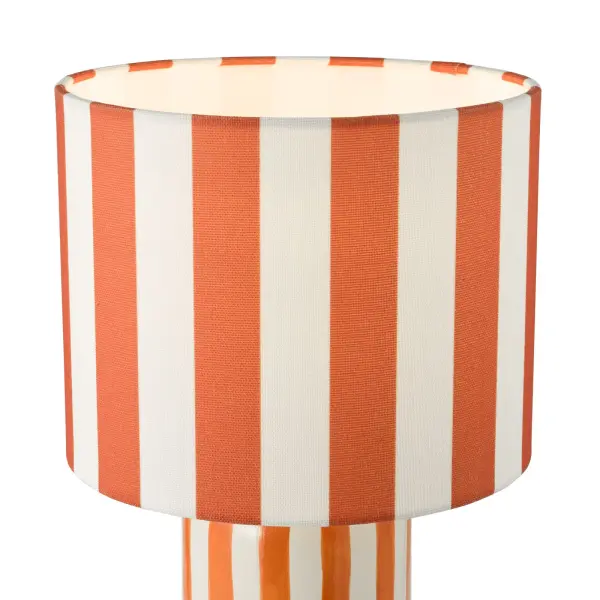Cicada Orange Table Lamp C/W Shade