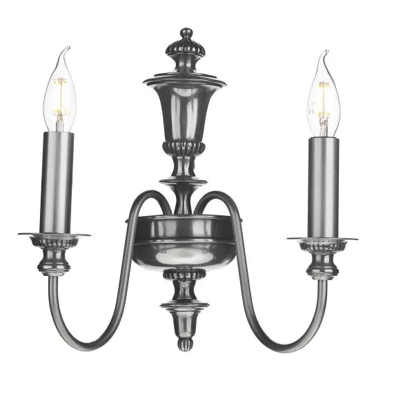 Dickens Wall Light Pewter