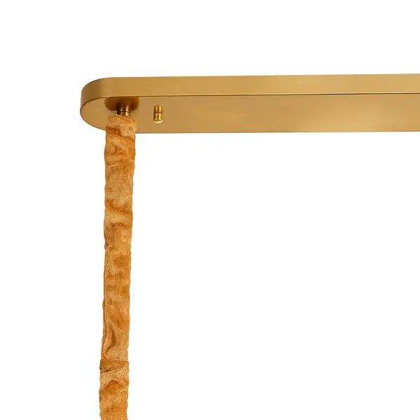 Donard Brass 5 Light Bar Pendant with Smoked Glass