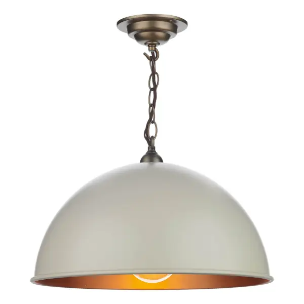 Ealing Small Pendant with Bespoke Finish
