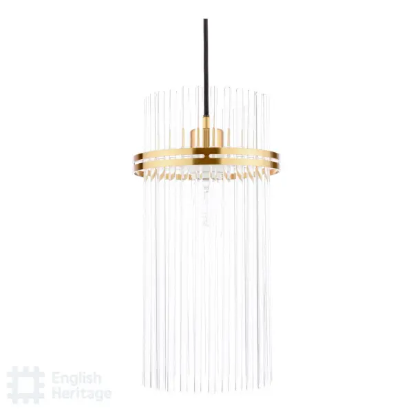 Eltham Antique Gold Single Pendant