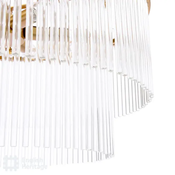 Eltham 6 Light Antique Gold Pendant