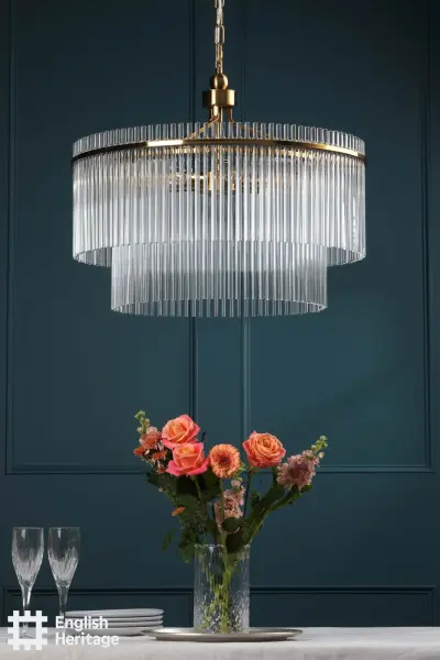 Eltham 6 Light Antique Gold Pendant