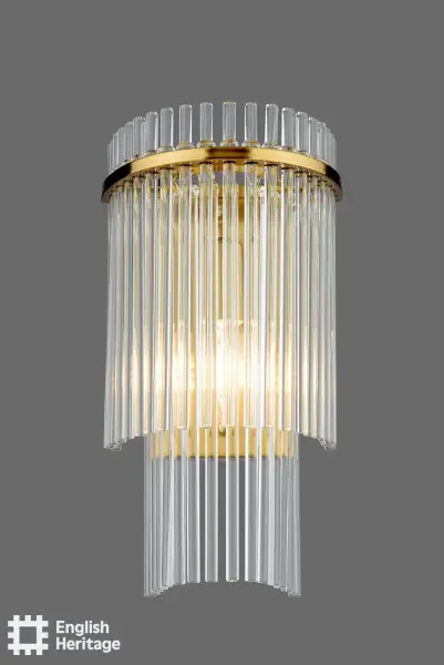 Eltham Antique Gold Wall Light