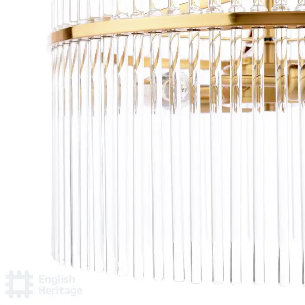 Eltham 4 Light Antique Gold Pendant
