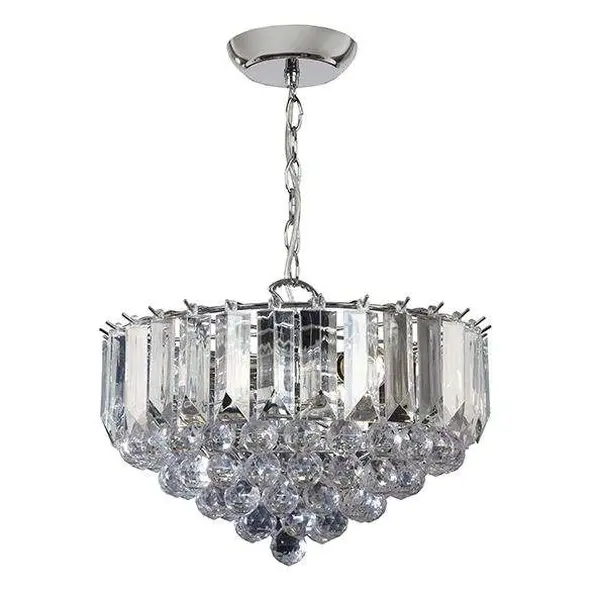 Fargo 3 Light Chrome Pendant