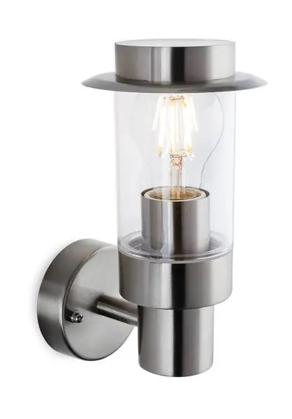 Darwin Stainless Steel Wall Light IP44