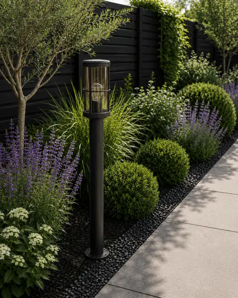 Harrington Anthracite 900mm Post Light