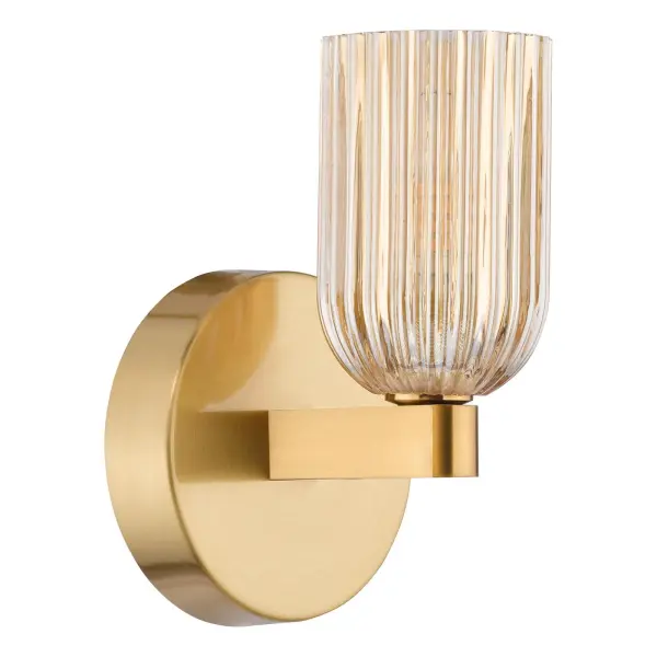 Hilaria Antique Gold Single Wall Light
