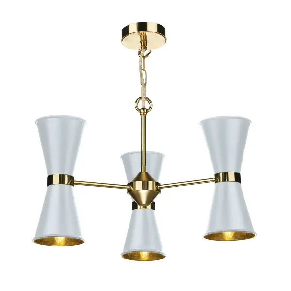 Hyde 6 Light Pendant in Bespoke finish