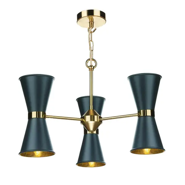 Hyde 6 Light Pendant in Bespoke finish